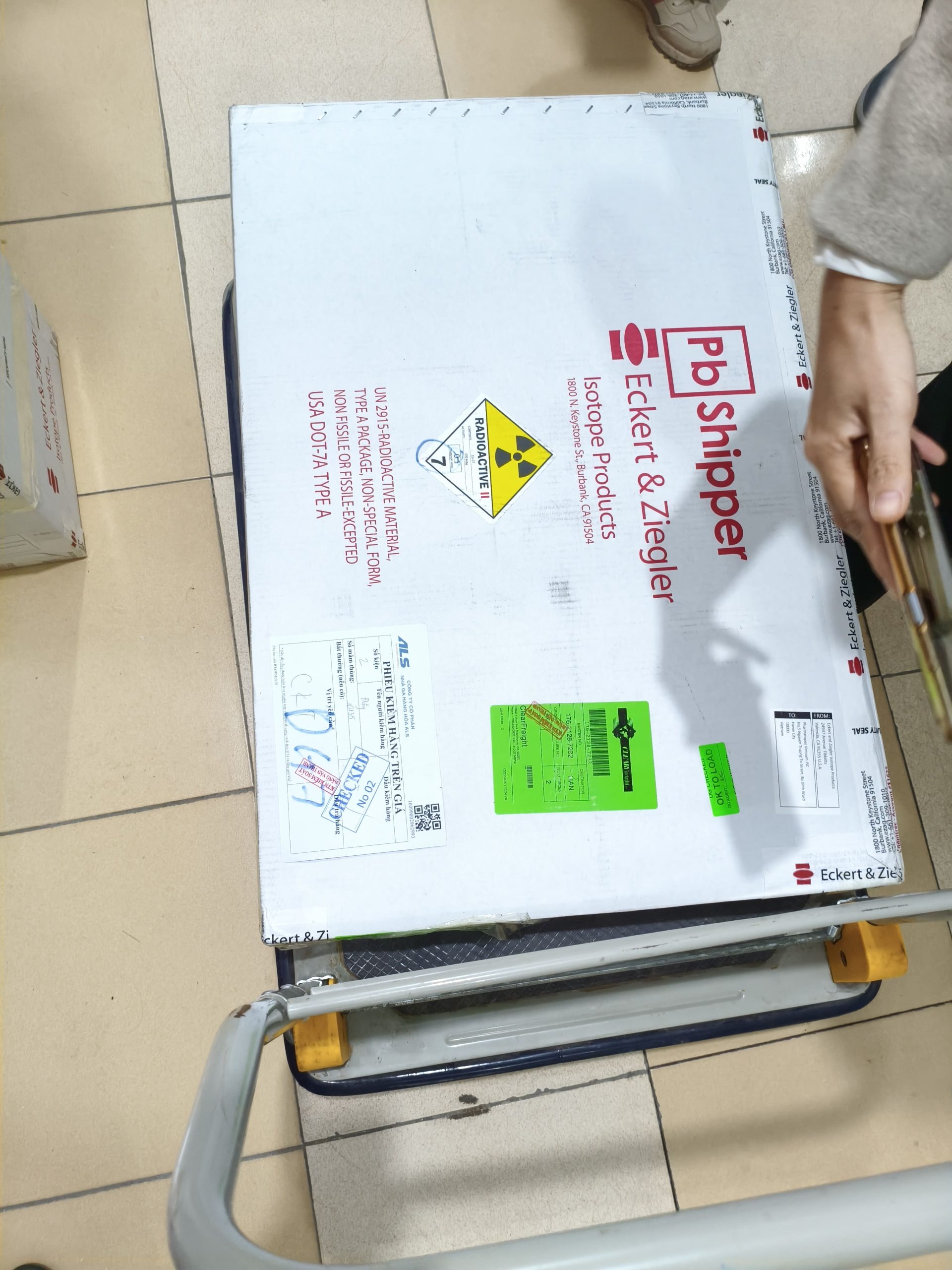 Dự án nguồn phóng xạ cho Bệnh viện Đa khoa Bắc Ninh số 2